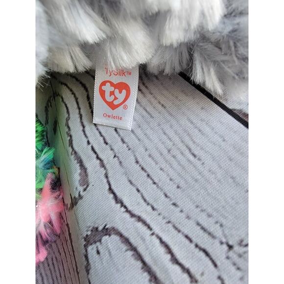 ty beanie boos lot 4 Owls enchanted Owlett Owen Pinky Stuffed Animals - Picture 9 of 12